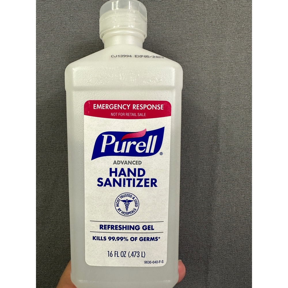 Purell Advanced Hand Sanitizer Refreshing Gel‎ 16 Oz Refill 05/2023 Expiration